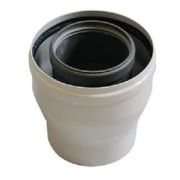 Коаксиальный переходник с D-80/125 мм на D-60/100 мм BAXI KHG 714119410