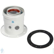 Адаптер для котла вертикал коакс. STOUT DN60/100,совместим с Bosch, Buderus SCA-6010-240100