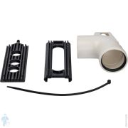 Элемент дымохода STOUT конденсац. угол 87° DN80 м/п PP-FE с кронштейном SCA-8080-121090