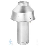 Дымовой колпак BAXI диаметр 160 мм, со стабилизатором, для Slim 1.400 iN, 1.490 iN