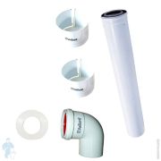Комплект дымохода VAILLANT DN 60/100 длиной 740 мм для концентрической системы 303810