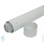 Труба удлинительная VAILLANT DN 60/100 длиной 1000 мм, в комплекте с хомутом 303802