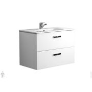 Пенал KERAMA MARAZZI GEOMETRICA Cubo подвесной правый, 350х300х1650, мальва матовый CUB.165RhMAL