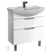 Тумба под умывальник Dreja Laguna Plus 75 (720х310х670) напольная, белая 99.0106