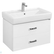 Тумба под раковину AQUATON Америна 80 1A137701AM010 760x439x460 подвесная, 2 ящика. белый глянец