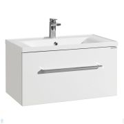 Тумба под раковину AQUATON Мадрид 80 М 1A126801MA010 796x441x400 подвесная, 1 ящик, белый глянец