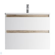 Раковина Aquaton Рейн 80 1A72113KRW010 500x800x138 для стиральной машины, литой мрамор, цвет: белый