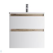 Тумба под раковину AM.PM X-Joy (650х620х450) подвесная, 2 ящика, белый глянец M85AFHX0652WG