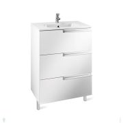 %Тумба под раковину AQUATON Римини 100 1A232801RN010 1068x518x568 подвесная, 2 ящика, белый глянец