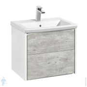 Мини-раковина Deep by Jika (500х155х230) отверстие под смеситель слева, перелив 8.1561.3.000.105.1