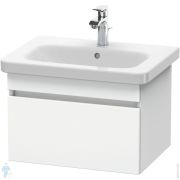 Тумба под раковину Duravit DuraStyle (580х398х448) подвесная, 1 ящик, цвет белый матовый DS638001818