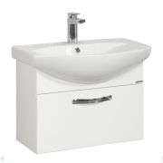 Тумба под раковину AQUATON Ария 65 1A134001AA010 594x310x442 подвесная, 1 ящик, белый глянец