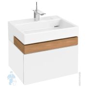 Тумба под умывальник Jacob Delafon TERRACE (600х480х380) EB1185-G1C , 2 ящика, белый лак