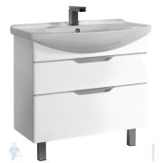 Раковина Aquaton Элина 60 1WH501606 468х600х172 мм перелив, отверстие под смеситель. белая керамика
