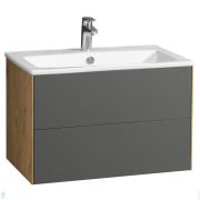Раковина Aquaton Ричмонд 1200 1A70583KRD010 1200х500х120 мм, перелив, отверстие под смеситель, белая