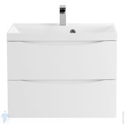 Тумба под раковину BelBagno MARINO (700х450х500) подвесная, Bianco Lucido MARINO-700-2C-SO-BL-P