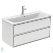 Тумба подвесная Ideal Standard CONNECT AIR 1000х517х440 2 ящика, белый глянец и матовый E0821B2