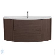 Тумба под умывальник Cezares EDEN (121х51х55) подвесная, 2 дверцы, 2 ящика 54408 Rovere scuro Soft