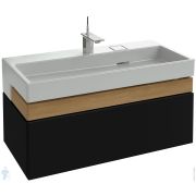 Тумба под умывальник Jacob Delafon TERRACE (1000х480х380) EB1187-274, 2 ящика, черный лак