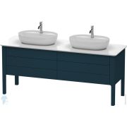 Тумба под 2 раковины Duravit Luv 1733х743х570 4 ящика, ночной синий матовый лак LU9567B9898