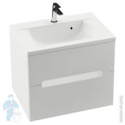 Тумба под умывальник RAVAK SD-700 Classic II (700x600x490) 2 ящика, белая/белая X000000906