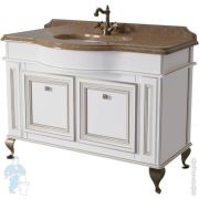 Тумба под умывальник Caprigo Фреско 120 bianco oro caldo 1204х922х613 под столешницу 10620-B017