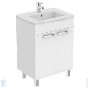 Тумба для умывальника Ideal Standard TEMPO 60 см (600х440х840) на ножках, белый глянец E3239WG