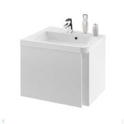 Тумба под умывальник RAVAK SD 10° 550 L (550х500х485) белая, левая угловая