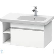 Тумба под раковину Duravit DuraStyle (730х398х448) подвесная, 1 ящик, полка, белый мат. DS639301818