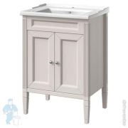 Тумба с раковиной Caprigo Альбион 60 concept 615х870х472 цвет: керамик 34010-TP812+Y-060B