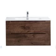 Тумба под раковину BelBagno ETNA (1000х455х500) подвесная, цвет Rovere Moro ETNA-1000-2C-SO-RW-P