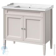 Тумба с раковиной Caprigo Альбион 90 concept 930х885х475 2 двери, цвет: керамик 34013-TP812+Y-090B