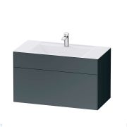 Тумба под раковину AM.PM Inspire 2.0 1004х490х600 push-to-open, графит матовый M50AFHX1003GM