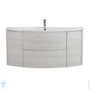 Тумба под умывальник Cezares EDEN (1210х510х550) подвесная, 2 дверцы, 2 ящика, Frassino Bianco 54418