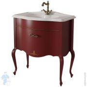 Раковина Aquaton Шерилл 85 1A71443KSH010 850х460х150 мм, перелив, отверстие под смеситель, белая