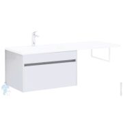 Тумба под умывальник Aquanet Токио 68 подвесная (680х400х475) 1 ящик, белая 236917
