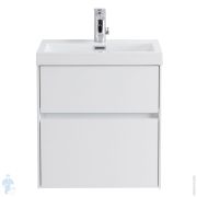 Тумба под раковину BelBagno PIETRA MINI (500х400х615) 2 ящика, Bianco Lucido MINI-500AS-2C-SO-BL