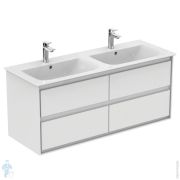 Тумба подвесная Ideal Standard CONNECT AIR 1200х517х440 4 ящика, белый глянец и матовый E0822B2