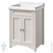Тумба под раковину Caprigo Престон 60 напольная 608х905х525 цвет: керамик 33910-ТР812