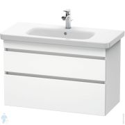 Тумба под раковину Duravit DuraStyle (930х610х448) подвесная, 2 ящика, цвет белый матов. DS648201818