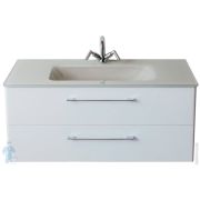 Раковина Aquaton ОТЕЛЬ 5/1500 1A70133NOT010 1500x510x140mm из литьевого мрамора, белая