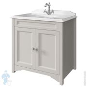 Тумба под раковину Caprigo Престон 80 напольная 818х905х525 цвет: керамик 33912-ТР812