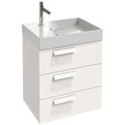 Раковина Aquanet Мадонна 120 (Marmite Mikaela) 1200х550 мм, литьевой мрамор, белая 164747