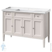 Тумба под раковину Caprigo Альбион 120 concept 1225х885х468 4 дверцы, цвет: керамик 34016-TP812