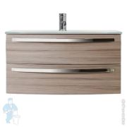Тумба под умывальник Cezares COMFORT (100x54x55) подвесная, 2 ящика 54480 Larice