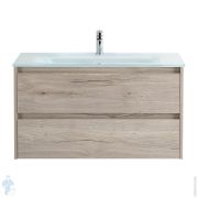 Тумба под раковину BelBagno KRAFT (1000х460х500) подв., Rovere Galifax Bianco KRAFT-1000-2C-SO-RGB
