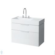 Тумба под умывальник Laufen KARTELL 4.0761.2.033.631.1 (895х455х615) 2 ящика, белый глянец