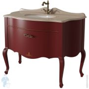 Тумба под раковину Caprigo Бурже 120 rossa vino 1150х959х594 11018-019 под столешницу