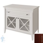 Комод Caprigo Наполи 100 noce scuro 984х845х615 с деревянной столешницей 11262-В039