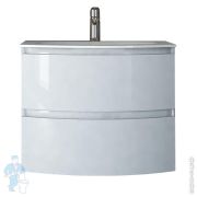 Раковина Cezares CEZ1000/500-LV-MR 1000x500x150 из литьевого мрамора, цвет: белый
